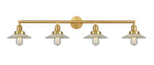 Innovations Lighting 215-SG-G2 - Halophane - 4 Light - 45 inch - Satin Gold - Bath Vanity Light