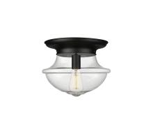 Innovations Lighting 221-1F-BK-G544 - Oxford - 1 Light - 14 inch - Matte Black - Flush Mount