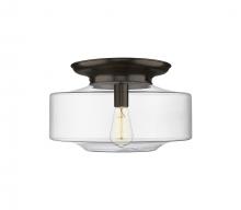 Innovations Lighting 221-1F-OB-G692-16 - Bridgeton - 1 Light - 16 inch - Oil Rubbed Bronze - Flush Mount