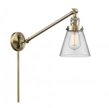 Innovations Lighting 237-AB-G62 - Cone - 1 Light - 8 inch - Antique Brass - Swing Arm