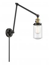 Innovations Lighting 238-BAB-G314 - Dover - 1 Light - 5 inch - Black Antique Brass - Swing Arm