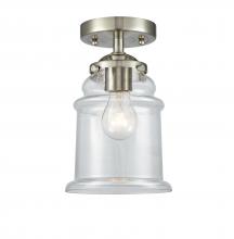 Innovations Lighting 284-1C-SN-G182 - Canton - 1 Light - 6 inch - Brushed Satin Nickel - Semi-Flush Mount