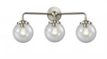 Innovations Lighting 284-3W-SN-G204-6 - Beacon - 3 Light - 24 inch - Brushed Satin Nickel - Bath Vanity Light