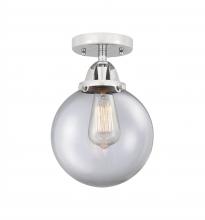 Innovations Lighting 288-1C-PC-G202-8 - Beacon - 1 Light - 8 inch - Polished Chrome - Semi-Flush Mount