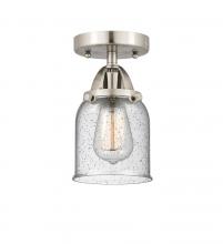 Innovations Lighting 288-1C-SN-G54 - Bell - 1 Light - 5 inch - Brushed Satin Nickel - Semi-Flush Mount