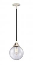 Innovations Lighting 288-1S-BPN-G204-8 - Beacon - 1 Light - 8 inch - Black Polished Nickel - Cord hung - Mini Pendant