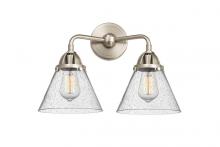 Innovations Lighting 288-2W-SN-G44 - Cone - 2 Light - 16 inch - Brushed Satin Nickel - Bath Vanity Light