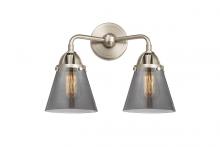 Innovations Lighting 288-2W-SN-G63 - Cone - 2 Light - 14 inch - Brushed Satin Nickel - Bath Vanity Light