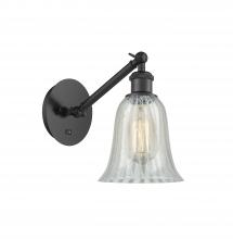 Innovations Lighting 317-1W-BK-G2811 - Hanover - 1 Light - 6 inch - Matte Black - Sconce