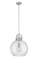  410-1SL-SN-G410-14SDY - Newton Sphere - 1 Light - 14 inch - Satin Nickel - Pendant