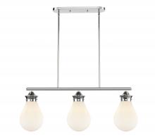 Innovations Lighting 414-3I-PC-G4141-8 - Genesis - 3 Light - 39 inch - Polished Chrome - Cord hung - Island Light