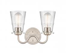 Innovations Lighting 421-2W-SN-SDY - Scarlett - 2 Light - 14 inch - Satin Nickel - Bath Vanity Light