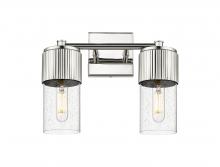 Innovations Lighting 428-2W-PN-G428-7SDY - Bolivar - 2 Light - 14 inch - Polished Nickel - Bath Vanity Light