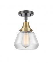 Innovations Lighting 447-1C-BAB-G172 - Fulton - 1 Light - 7 inch - Black Antique Brass - Flush Mount