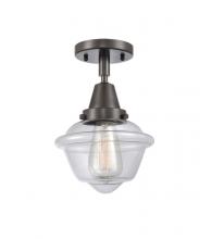 Innovations Lighting 447-1C-OB-G532 - Oxford - 1 Light - 8 inch - Oil Rubbed Bronze - Flush Mount