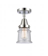 Innovations Lighting 447-1C-PC-G184S - Canton - 1 Light - 6 inch - Polished Chrome - Flush Mount