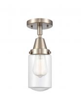 Innovations Lighting 447-1C-SN-G312 - Dover - 1 Light - 5 inch - Brushed Satin Nickel - Flush Mount