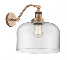 Innovations Lighting 515-1W-BB-G72-L - Bell - 1 Light - 12 inch - Brushed Brass - Sconce