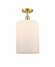 Innovations Lighting 516-1C-SG-G111-L - Cobbleskill - 1 Light - 9 inch - Satin Gold - Semi-Flush Mount