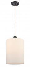 Innovations Lighting 516-1P-OB-G111-L - Cobbleskill - 1 Light - 9 inch - Oil Rubbed Bronze - Cord hung - Mini Pendant