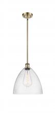 Innovations Lighting 516-1S-AB-GBD-124 - Bristol - 1 Light - 12 inch - Antique Brass - Mini Pendant