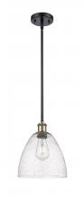 Innovations Lighting 516-1S-BAB-GBD-94 - Bristol - 1 Light - 9 inch - Black Antique Brass - Mini Pendant