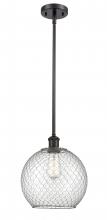 Innovations Lighting 516-1S-OB-G122-10CSN - Farmhouse Chicken Wire - 1 Light - 10 inch - Oil Rubbed Bronze - Mini Pendant