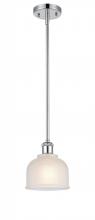 Innovations Lighting 516-1S-PC-G411 - Dayton - 1 Light - 6 inch - Polished Chrome - Mini Pendant