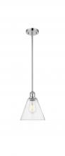 Innovations Lighting 516-1S-PC-GBC-84 - Berkshire - 1 Light - 8 inch - Polished Chrome - Mini Pendant