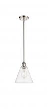 Innovations Lighting 516-1S-PN-GBC-82 - Berkshire - 1 Light - 8 inch - Polished Nickel - Mini Pendant