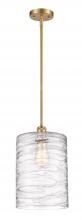 Innovations Lighting 516-1S-SG-G1113-L - Cobbleskill - 1 Light - 9 inch - Satin Gold - Mini Pendant