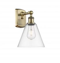 Innovations Lighting 516-1W-AB-GBC-82 - Berkshire - 1 Light - 8 inch - Antique Brass - Sconce