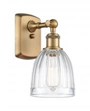 Innovations Lighting 516-1W-BB-G442 - Brookfield - 1 Light - 6 inch - Brushed Brass - Sconce