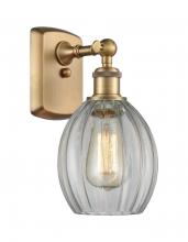 Innovations Lighting 516-1W-BB-G82 - Eaton - 1 Light - 6 inch - Brushed Brass - Sconce