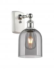 Innovations Lighting 516-1W-WPC-G558-6SM - Bella - 1 Light - 6 inch - White Polished Chrome - Sconce