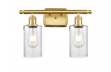 Innovations Lighting 516-2W-SG-G804 - Clymer - 2 Light - 14 inch - Satin Gold - Bath Vanity Light