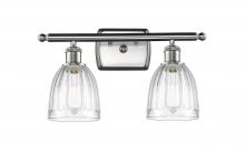 Innovations Lighting 516-2W-SN-G442 - Brookfield - 2 Light - 16 inch - Brushed Satin Nickel - Bath Vanity Light