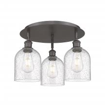 Innovations Lighting 516-3C-OB-G558-6SDY - Bella - 3 Light - 17 inch - Oil Rubbed Bronze - Flush Mount