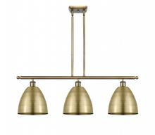 Innovations Lighting 516-3I-AB-MBD-9-AB - Bristol - 3 Light - 36 inch - Antique Brass - Cord hung - Island Light