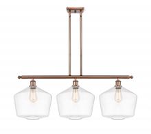 Innovations Lighting 516-3I-AC-G652-12 - Cindyrella - 3 Light - 39 inch - Antique Copper - Cord hung - Island Light