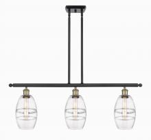 Innovations Lighting 516-3I-BAB-G557-6CL - Vaz - 3 Light - 36 inch - Black Antique Brass - Cord hung - Island Light