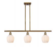 Innovations Lighting 516-3I-BB-G461-6 - Norfolk - 3 Light - 36 inch - Brushed Brass - Cord hung - Island Light