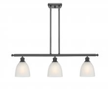 Innovations Lighting 516-3I-BK-G381 - Castile - 3 Light - 36 inch - Matte Black - Cord hung - Island Light