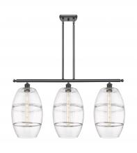 Innovations Lighting 516-3I-OB-G557-10CL - Vaz - 3 Light - 37 inch - Oil Rubbed Bronze - Cord hung - Island Light