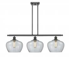 Innovations Lighting 516-3I-OB-G92-L - Fenton - 3 Light - 38 inch - Oil Rubbed Bronze - Cord hung - Island Light