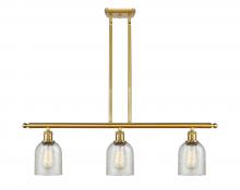 Innovations Lighting 516-3I-SG-G259 - Caledonia - 3 Light - 36 inch - Satin Gold - Cord hung - Island Light