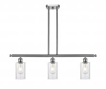 Innovations Lighting 516-3I-SN-G804 - Clymer - 3 Light - 36 inch - Brushed Satin Nickel - Cord hung - Island Light