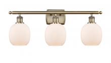 Innovations Lighting 516-3W-AB-G101 - Belfast - 3 Light - 26 inch - Antique Brass - Bath Vanity Light