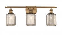 Innovations Lighting 516-3W-BB-G559-5ME - Bridal Veil - 3 Light - 25 inch - Brushed Brass - Bath Vanity Light