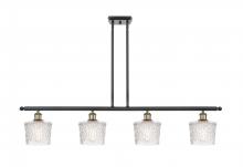 Innovations Lighting 516-4I-BAB-G402 - Niagara - 4 Light - 48 inch - Black Antique Brass - Cord hung - Island Light